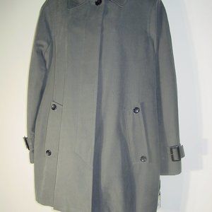LONDON FOG WOMEN'S LINED COAT LONG SLEEVE BUTTON FRONT SIZE MEDIUM